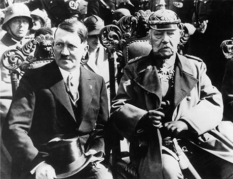 Adolf Hitler und Paul von Hindenburg